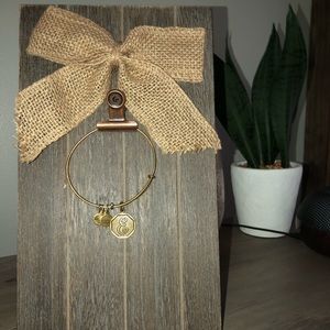 Alex and ani “E” bracelet